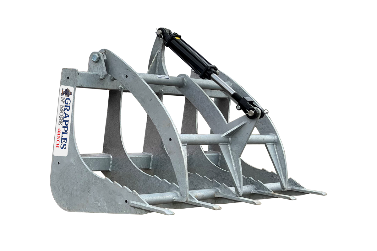 Grapples & More 48" Ultra-Light Compact Tractor Grapple