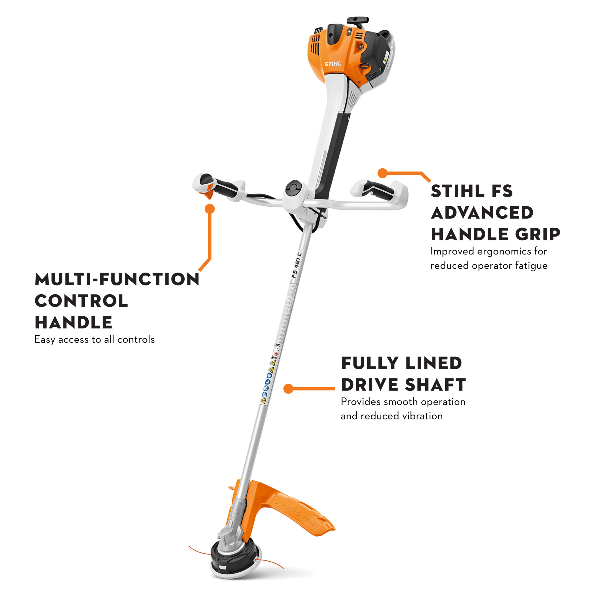 STIHL FS 461 Gasoline Brushcutter/Clearing Saw
