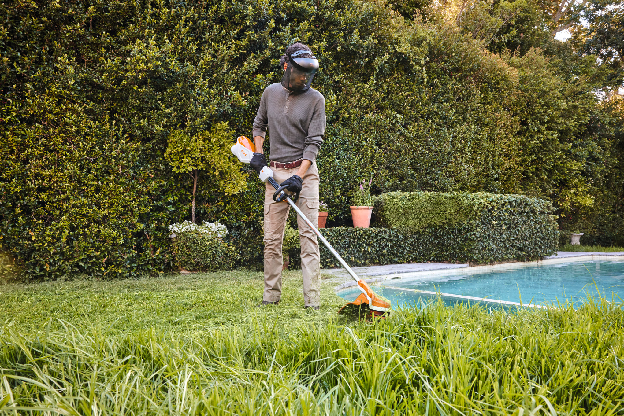 STIHL FSA 110 R Battery Powered Grass Trimmer